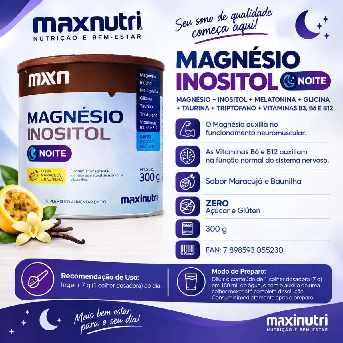Magnésio Inositol Dia