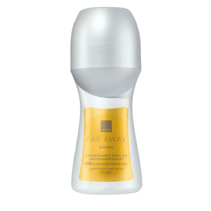 Desodorante Roll-on Antitranspirante Avon Far Away Shine