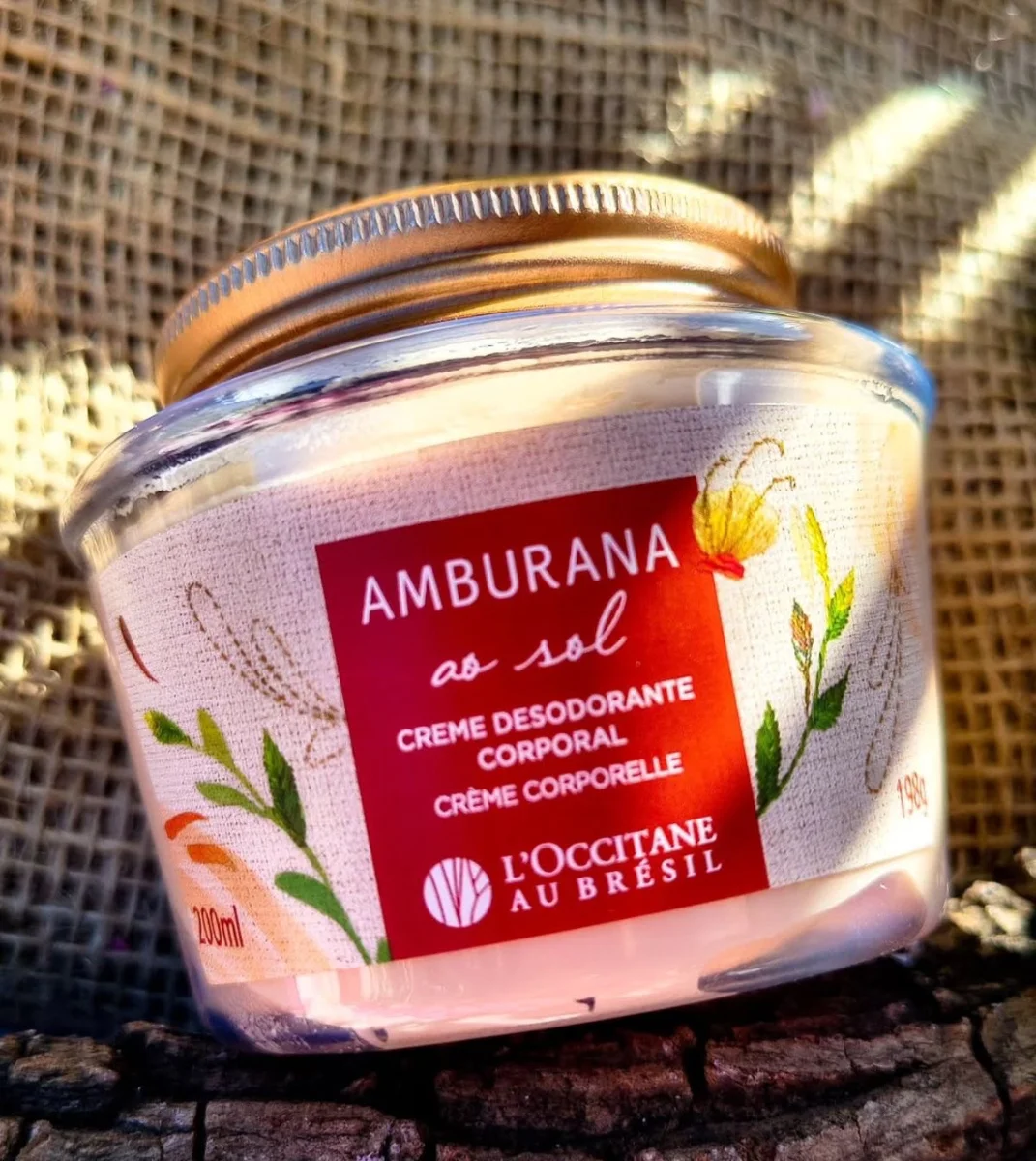 Creme Corporal Amburana Ao Sol