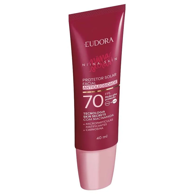 Protetor Solar Facial Antiolesidae Fps 70 Niina Skin